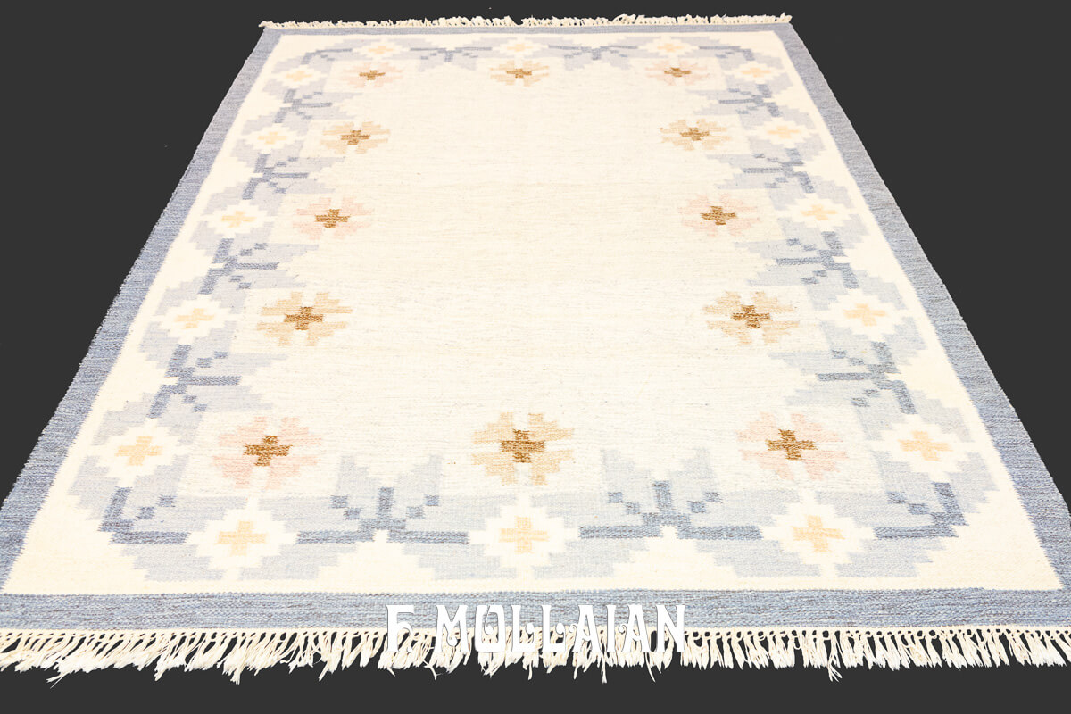 Scandinavian Rug Flat-weave n°:761039